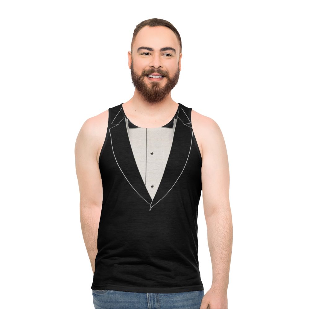 Tuxedo Unisex Tank Top