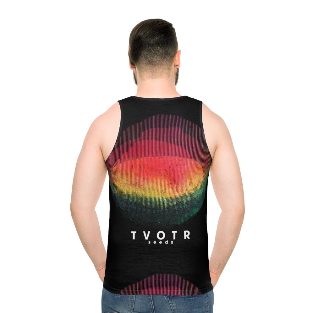 Unisex tank top with TV on the Radio 2022 tour design