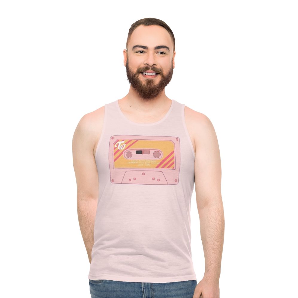 Twice Cassette Unisex Tank Top