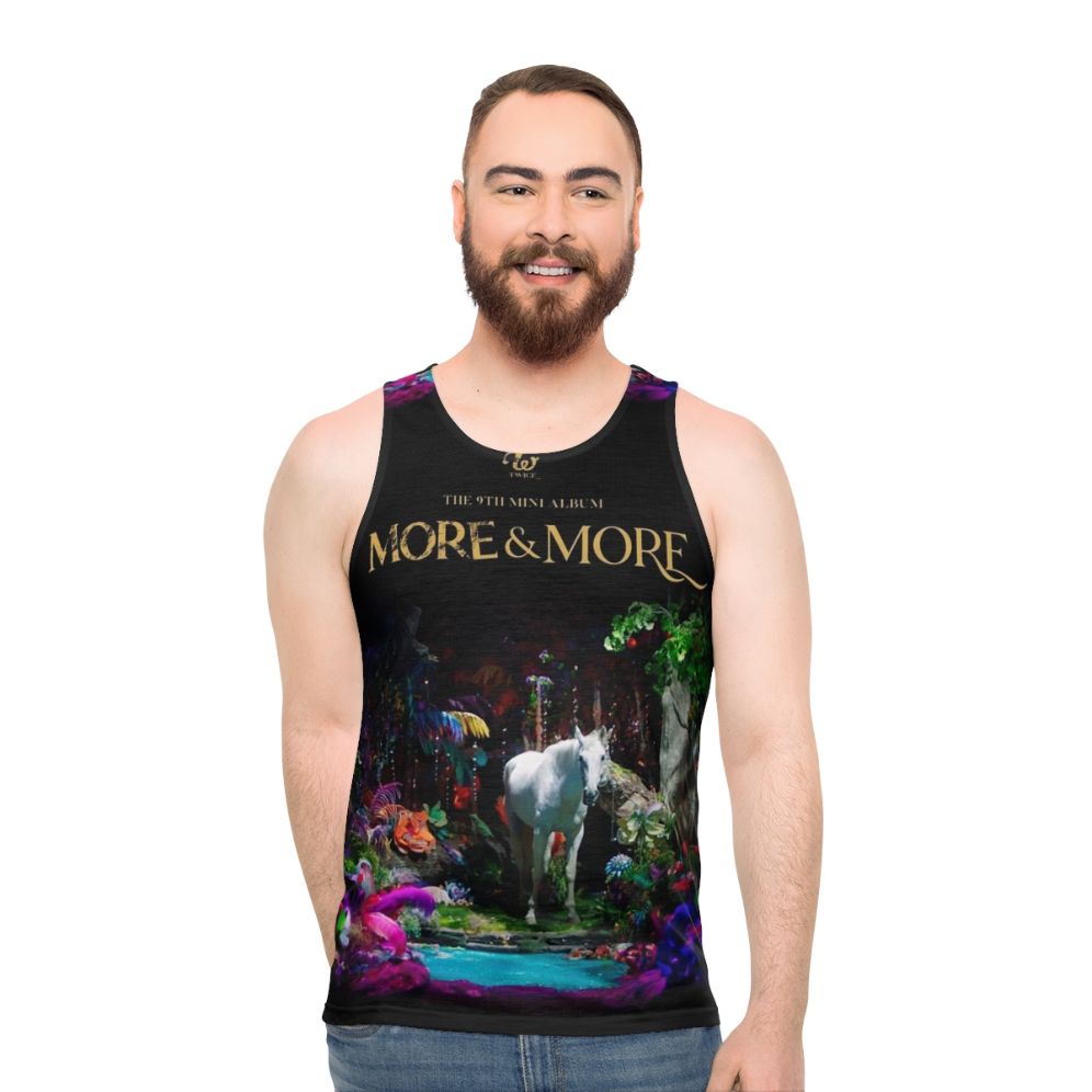 Twice More More Unisex Kpop Tank Top