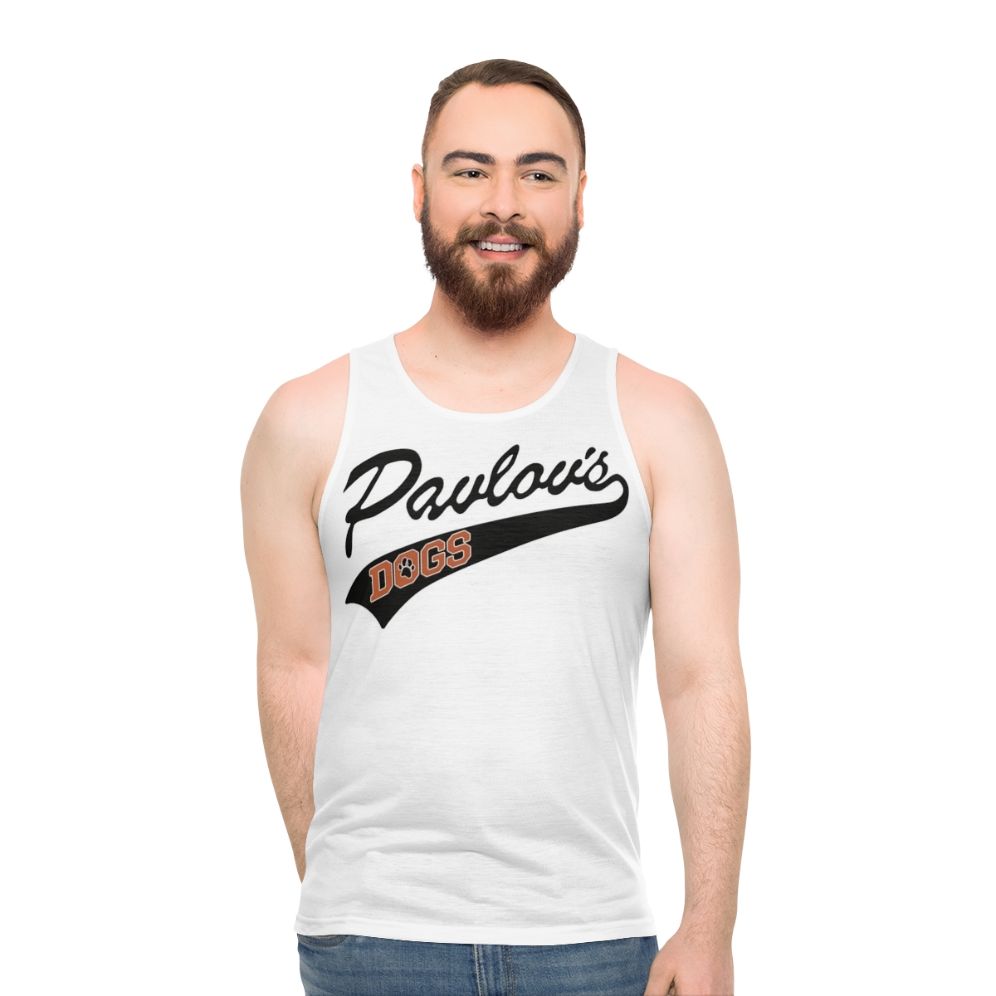 Two and a Half Men Pavlov's Dogs Unisex Tank Top