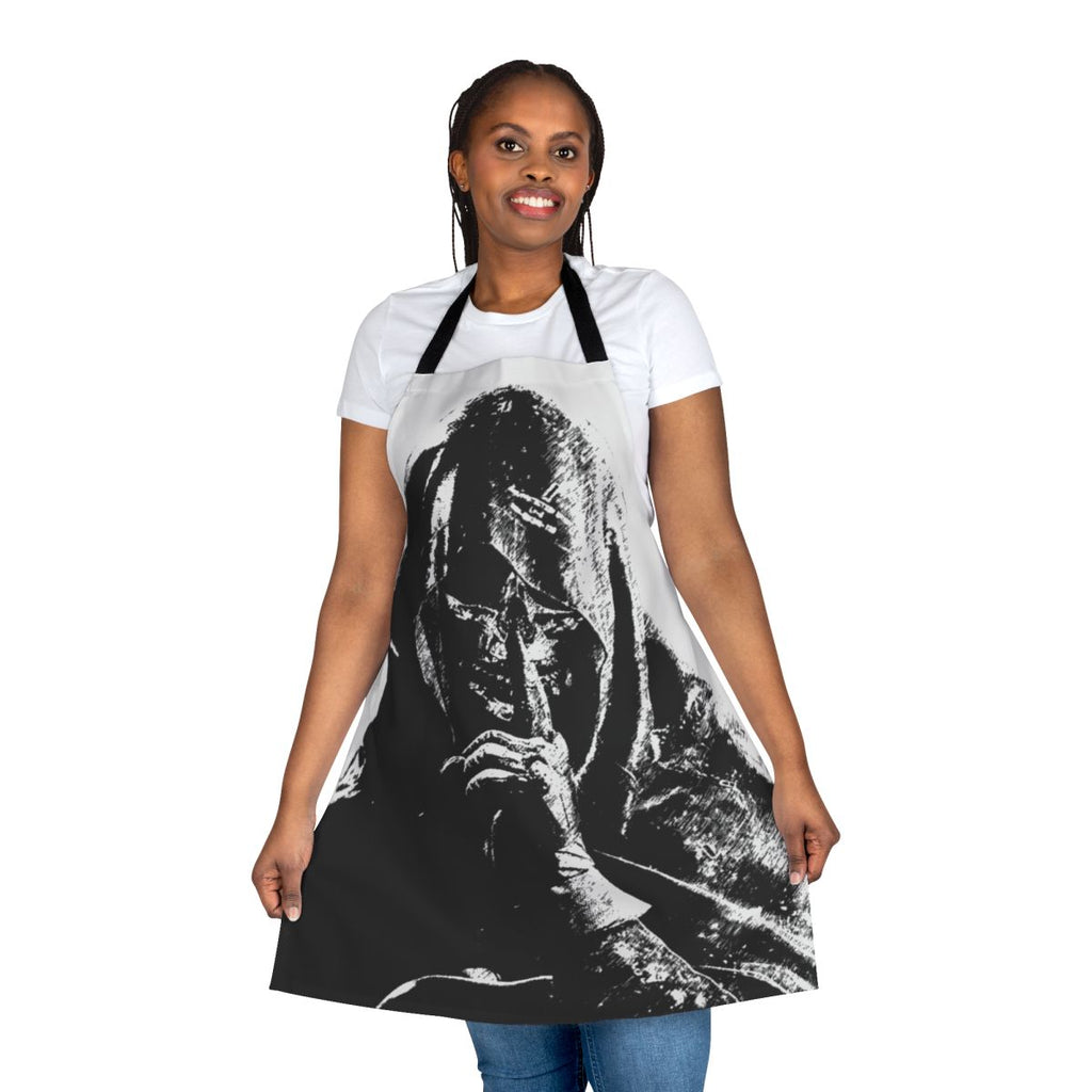 Two-tone apron inspired by the popular video game Death Stranding