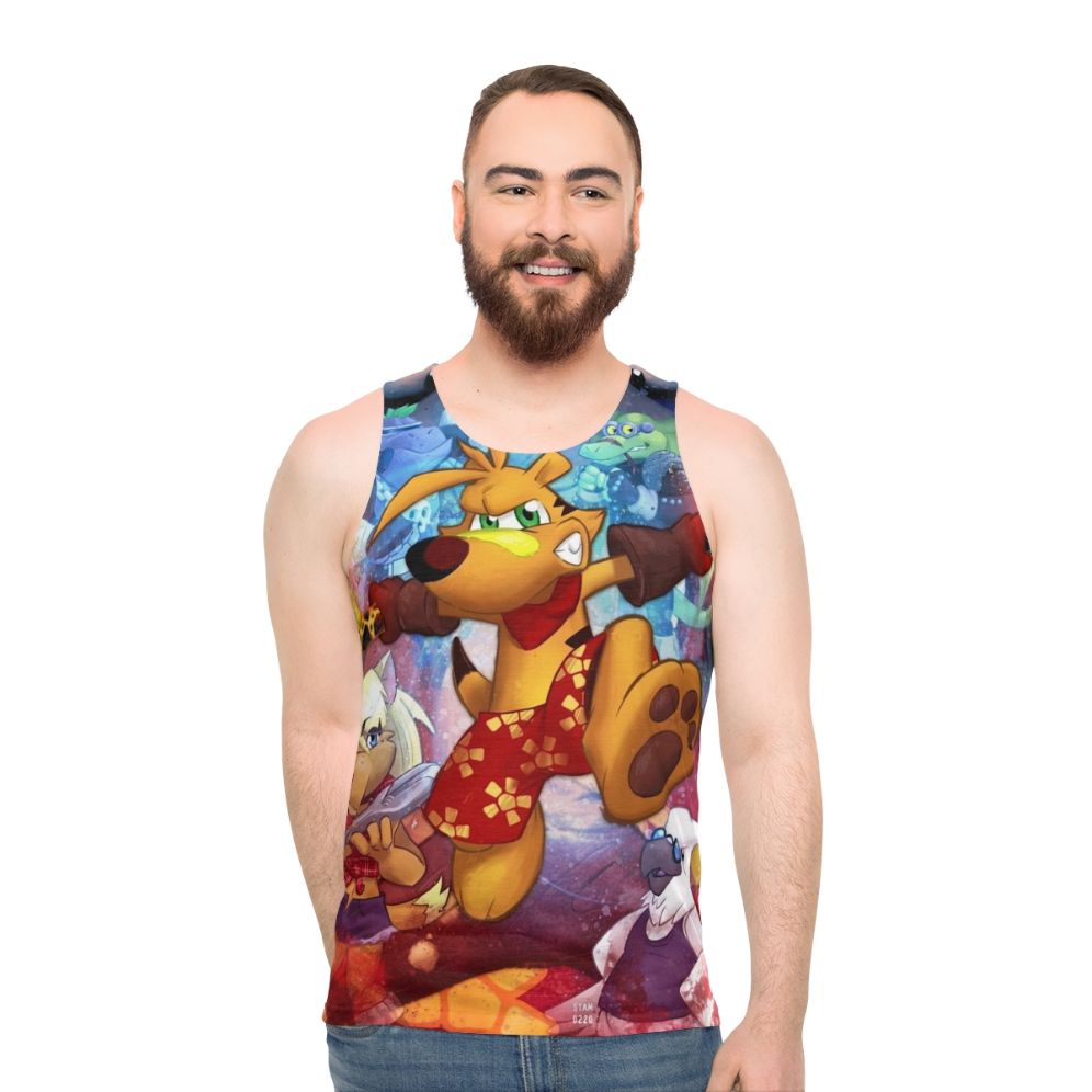 Ty The Tasmanian Tiger Unisex Tank Top