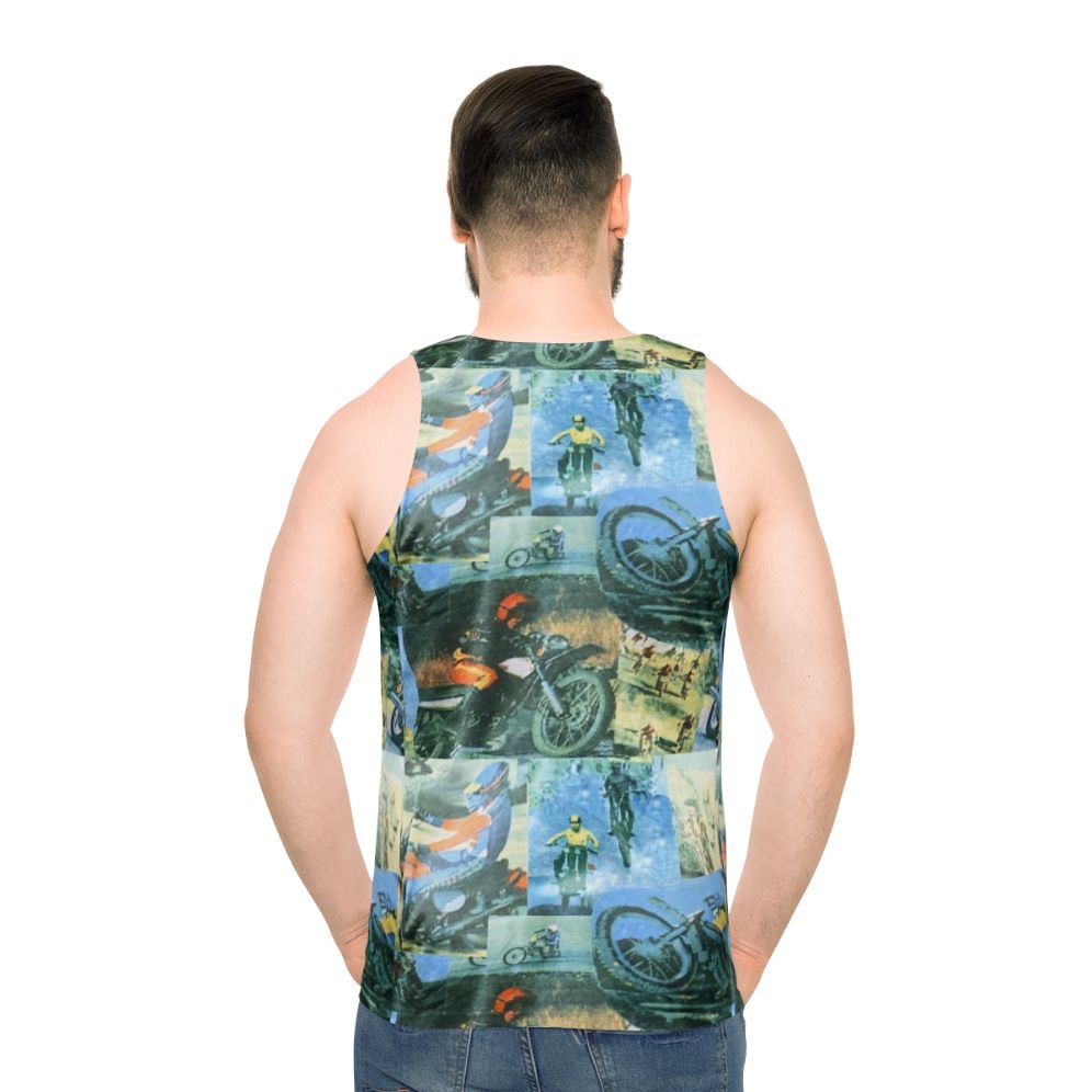 Tyler Durden Motocross Unisex Athletic Tank Top
