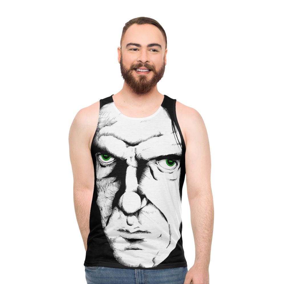 Type O Negative inspired goth metal unisex tank top