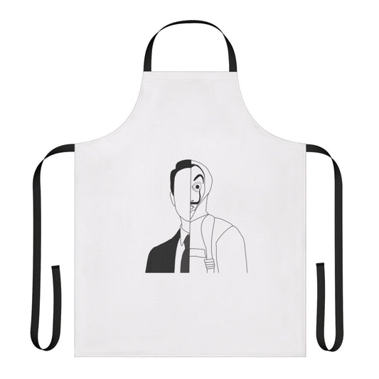Money Heist Themed Apron with Typography Design