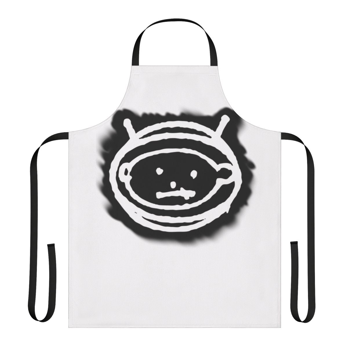 U2 inspired baby apron with Bram Zoo design