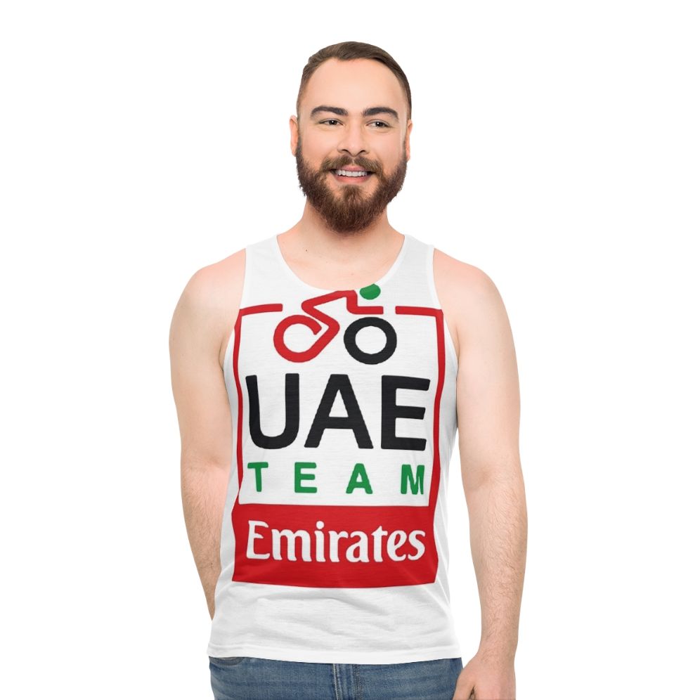 UAE Team Emirates Pro Cycling Unisex Cycling Tank Top