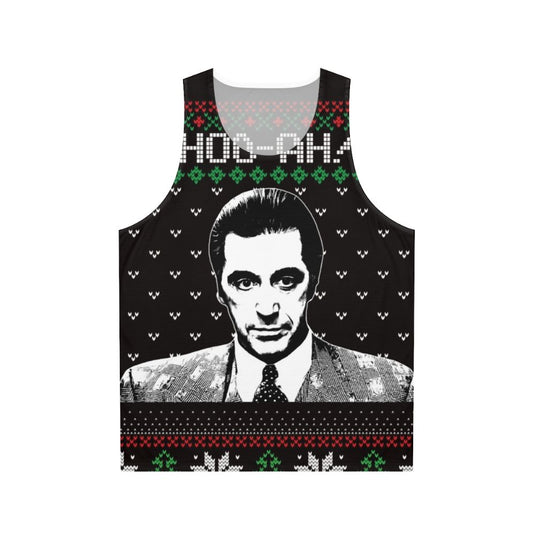 Unisex Ugly Christmas Sweater Tank Top