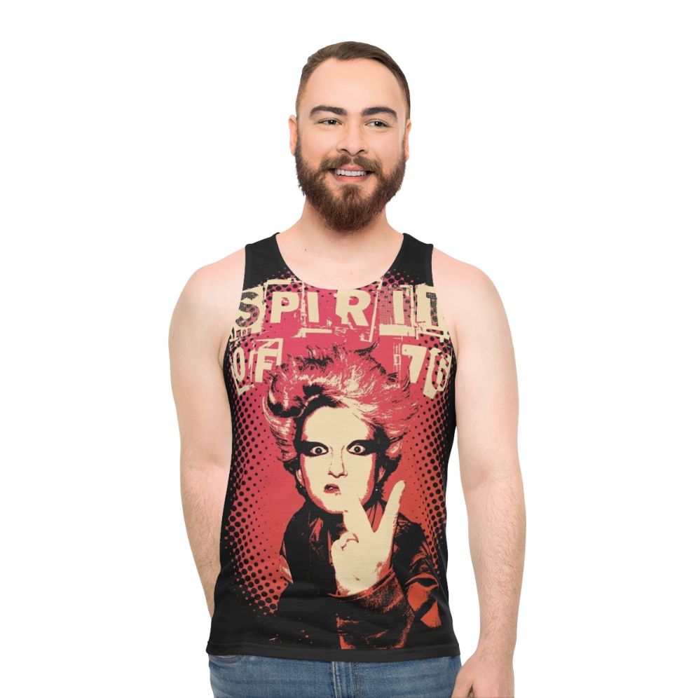 UK punk rock unisex tank top