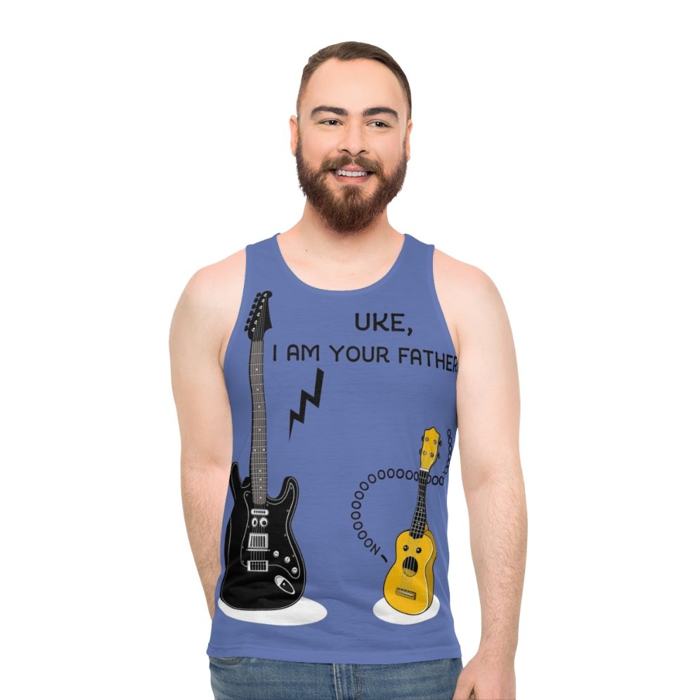 Uke I Am Your Father Unisex Ukulele Music Parody Tank Top