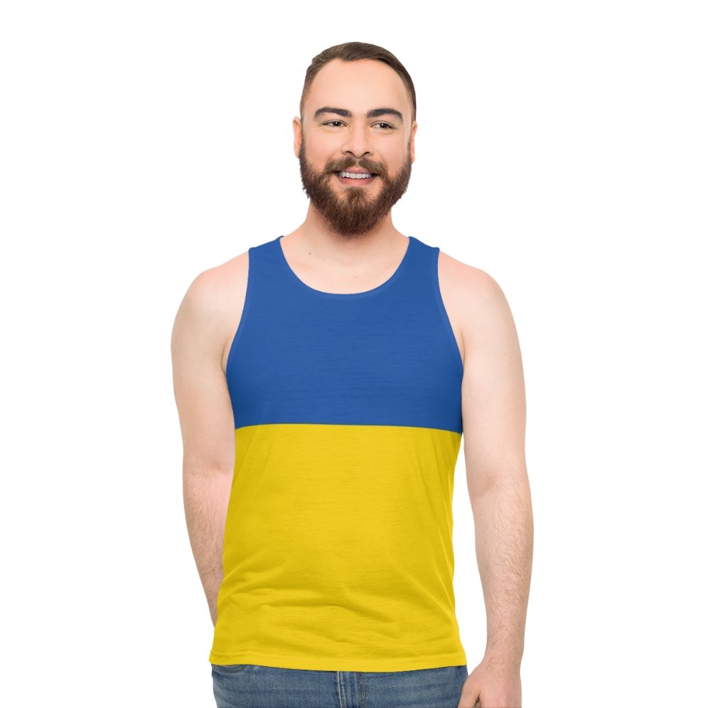 Ukraine flag tank top