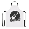 A stylish apron for ukulele enthusiasts featuring a playful ukulele design.