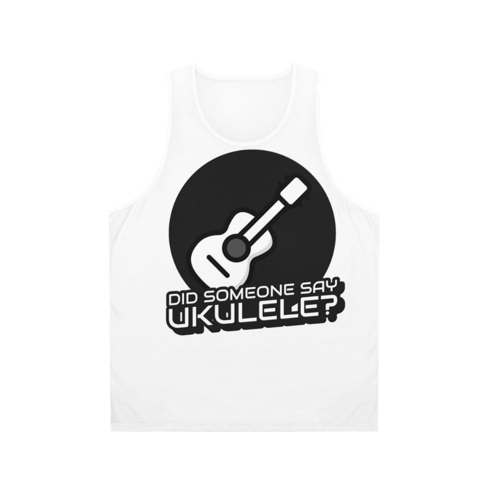 Ukulele Unisex Tank Top