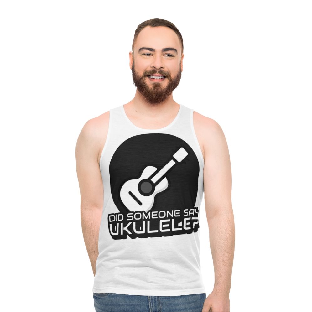 Ukulele Unisex Tank Top