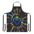Kingdom Hearts Keyblades Inspired Apron for Gamers and Fans