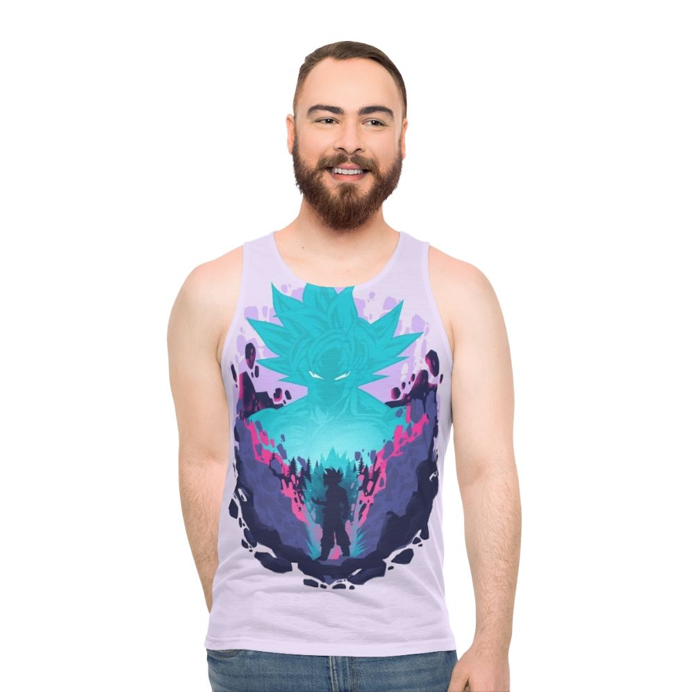 Ultra Instinct Dragon Ball Z Unisex Fitness Tank Top