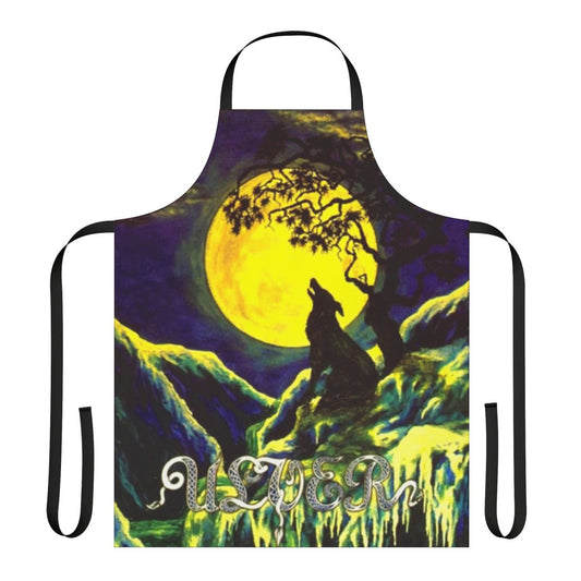 Ulver inspired black metal and experimental music theme apron