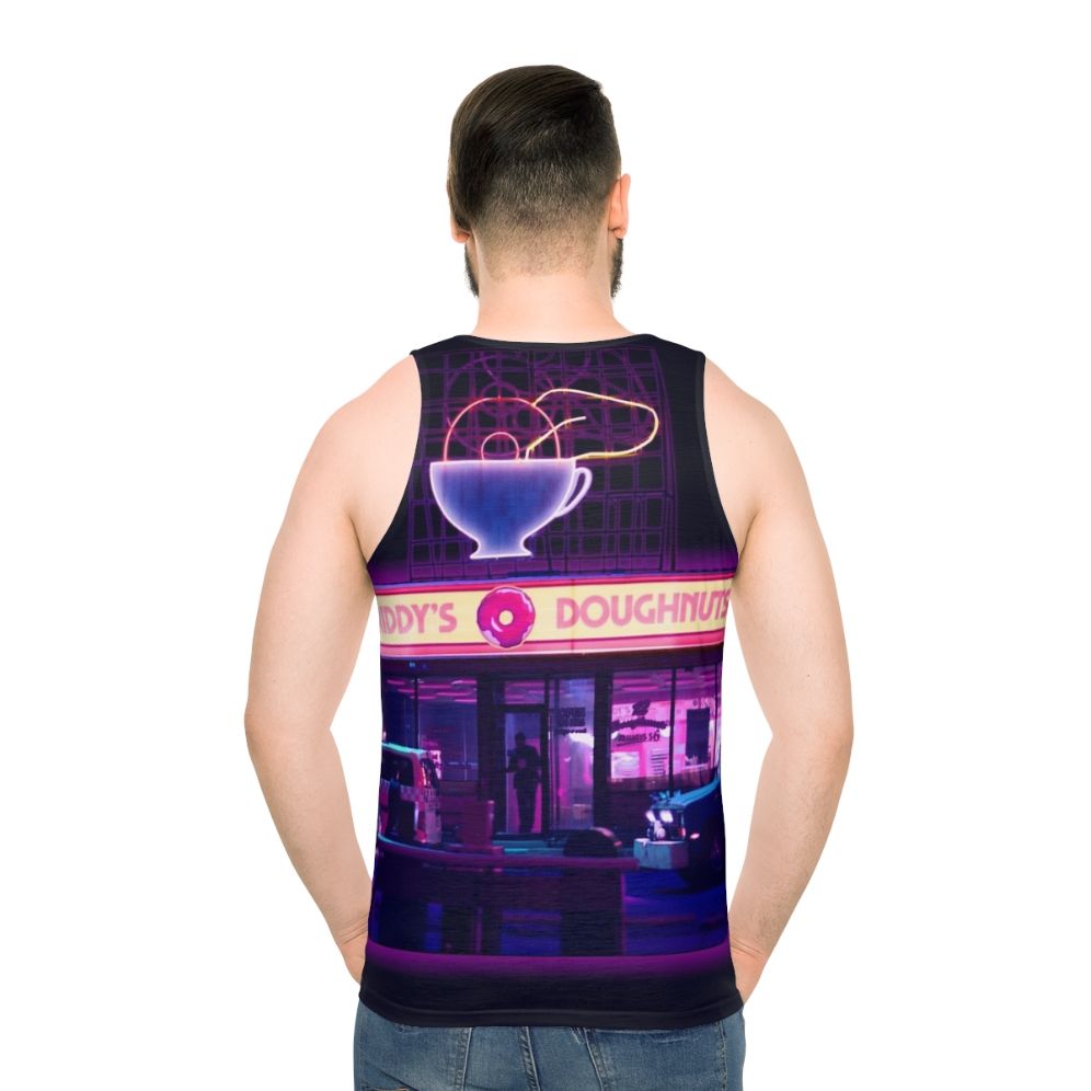 Unisex Umbrella Academy Doughnut Print Tank Top