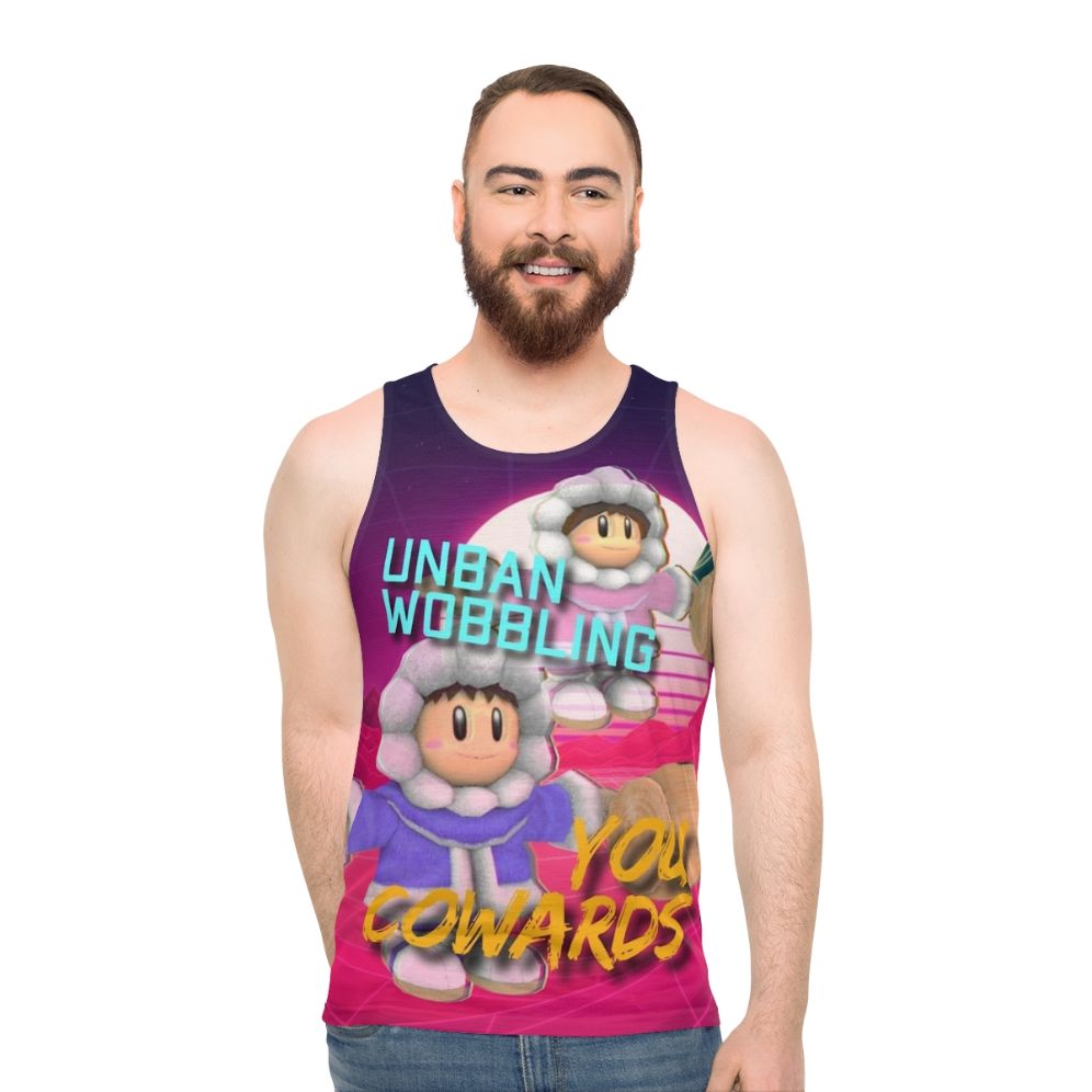Unisex "Unban Wobbling" Ice Climbers Tank Top