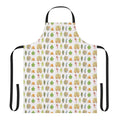 A black apron featuring the iconic infected characters from the Left 4 Dead video game series.