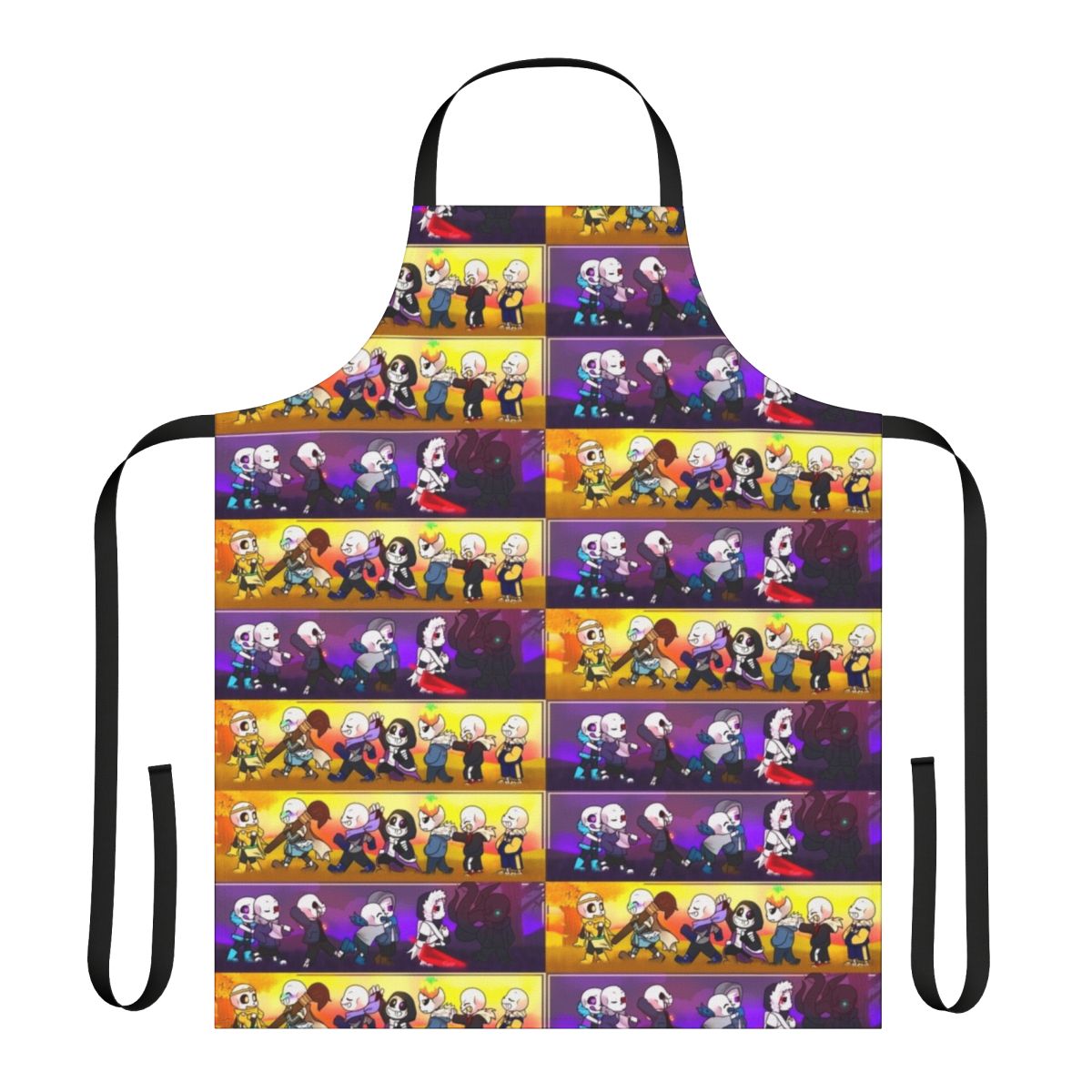 Undertale Inspired Apron featuring Dream Sans and Nightmare Sans