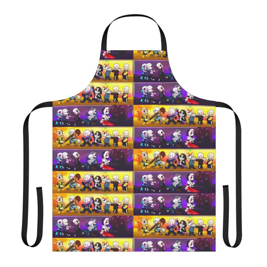 Undertale Inspired Apron featuring Dream Sans and Nightmare Sans