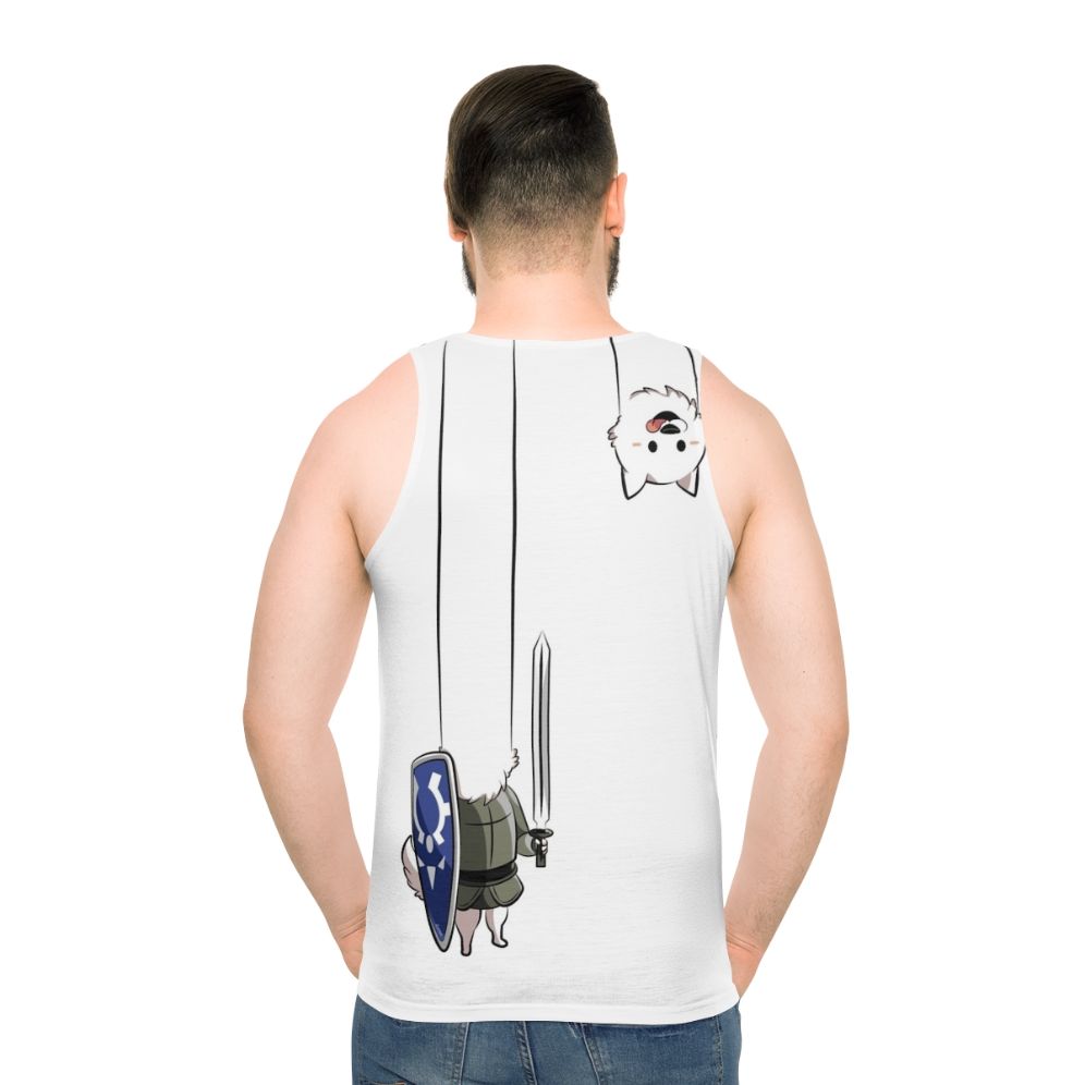 Undertale Lesser Dog Unisex Tank Top