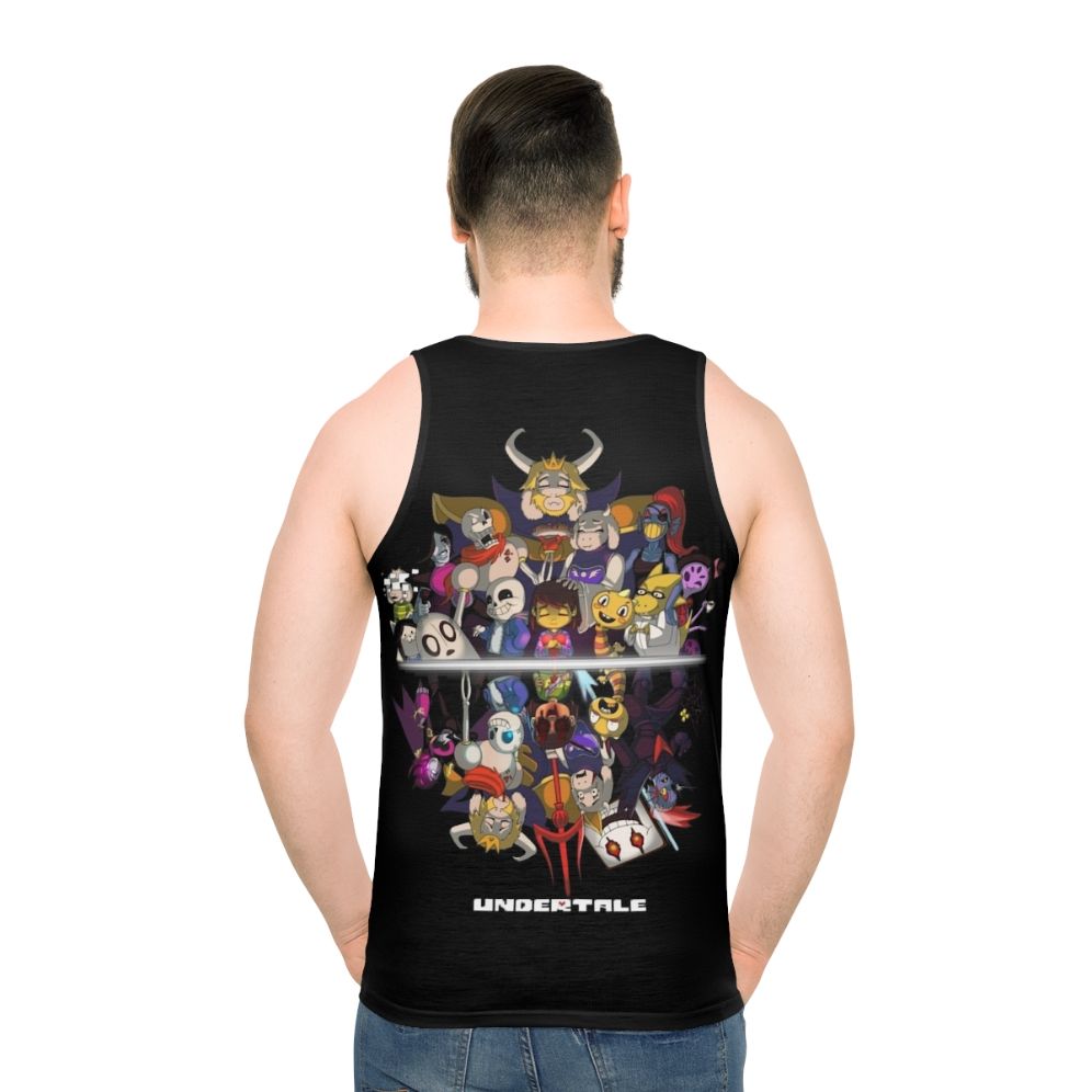 Unisex tank top with Undertale's Sans design