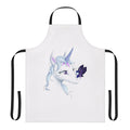 Whimsical apron featuring a magical unicorn from the beloved fantasy film "The Last Unicorn"