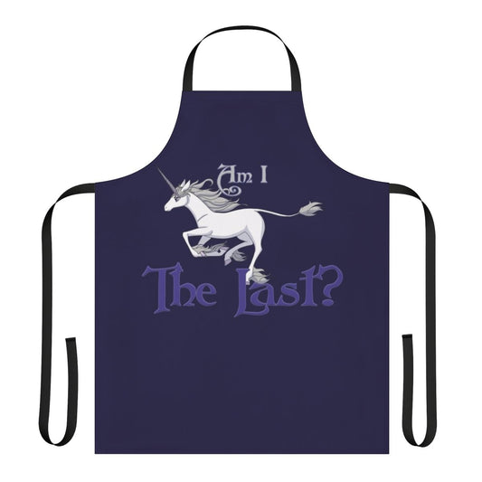 A whimsical apron featuring a unicorn design, perfect for runners and fantasy enthusiasts