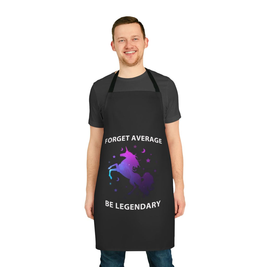 Unicorn-themed legendary apron with galaxy and aesthetic design