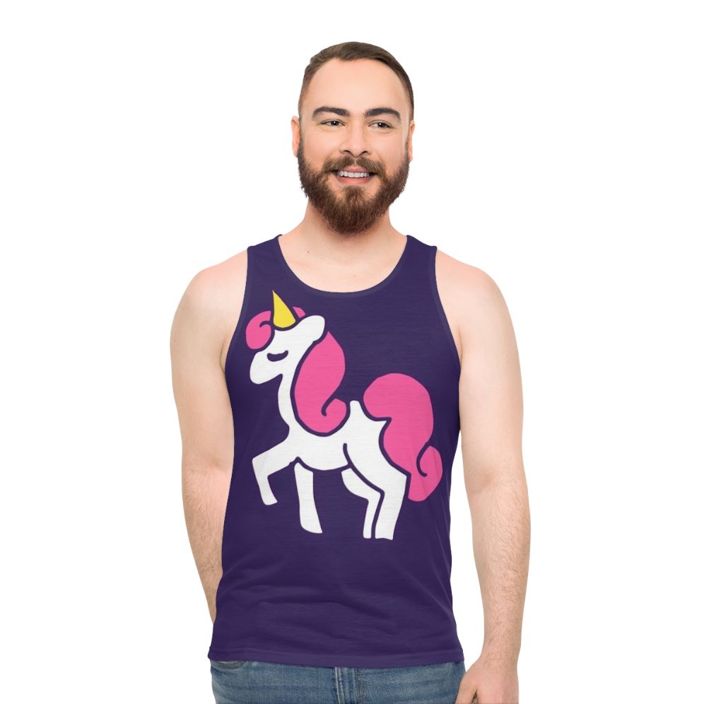 Unicorn Princess Unisex Tank Top