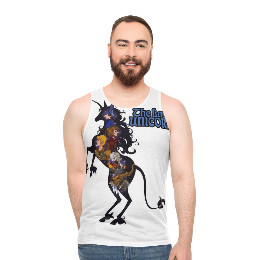 Unicorn Silhouette Unisex Tank Top
