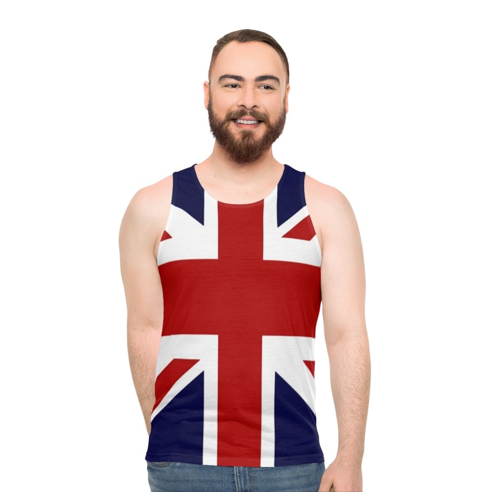 Union Jack Flag of the UK Unisex Tank Top