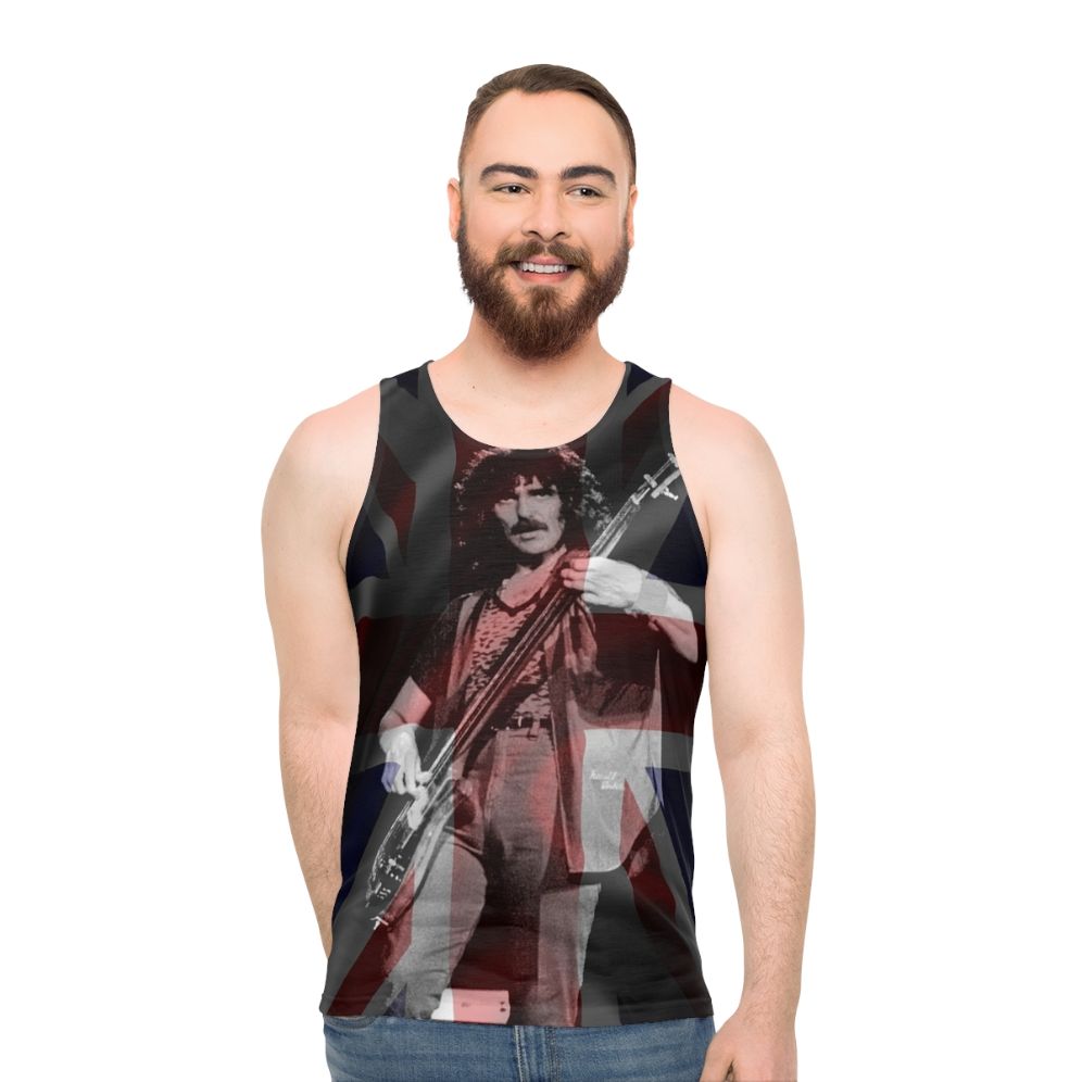 Union Jack Geezer Butler Unisex Tank Top