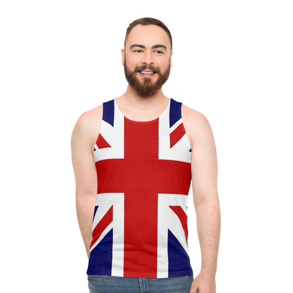 Union Jack punk cosplay unisex tank top
