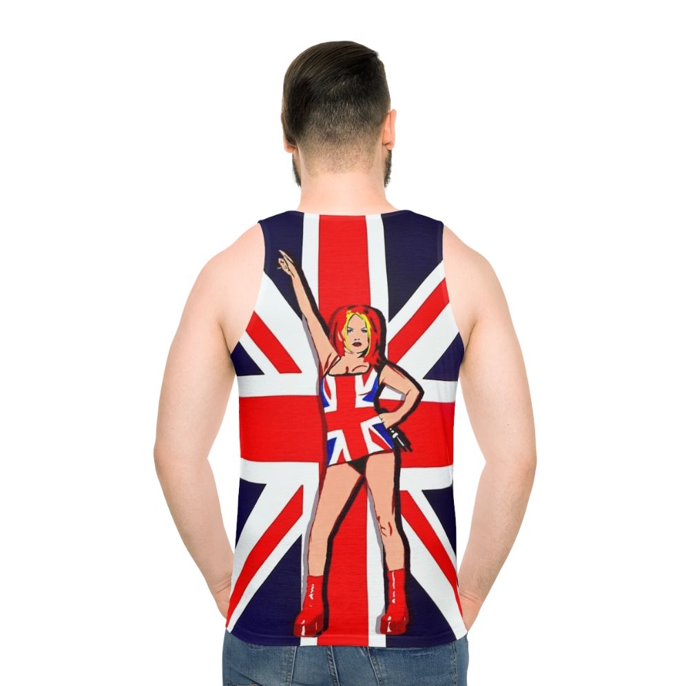 Union Jack patriotic unisex tank top