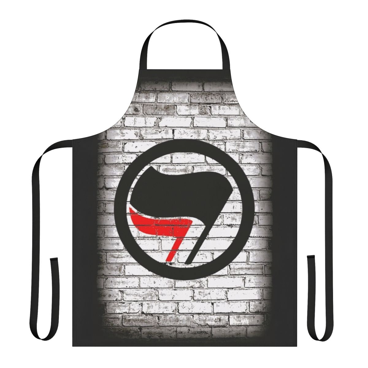 Antifa inspired graffiti style apron