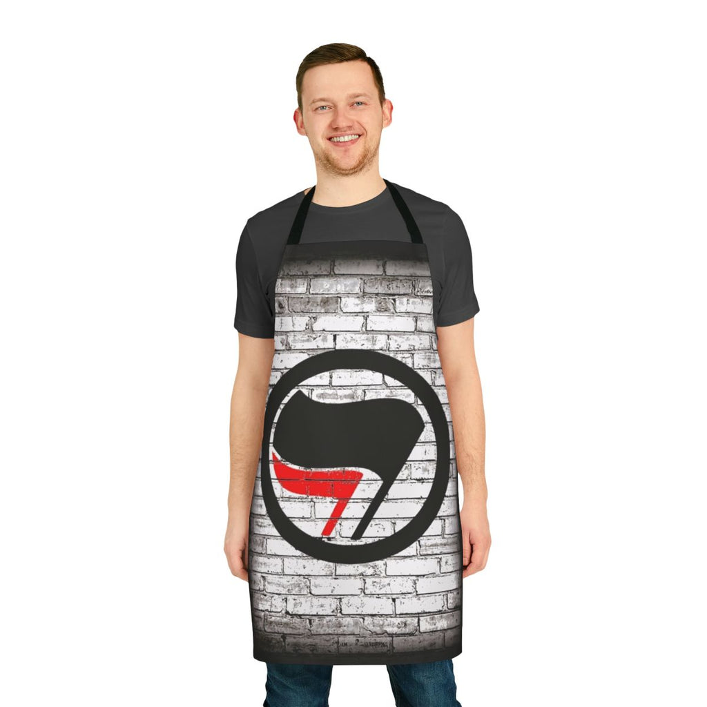 Antifa inspired graffiti style apron