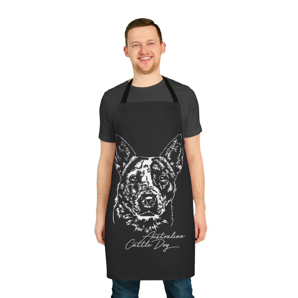 Australian Cattle Dog Dog Portrait Apron