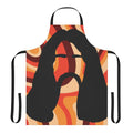 Bar Man-inspired apron, featuring Turkish musician and psychedelic music