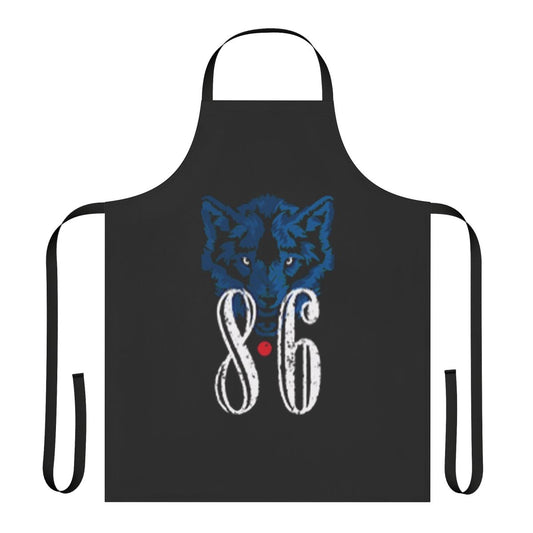 Beer enthusiast apron featuring the iconic 8 6 beer design