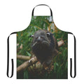 Binturong-themed apron with text "Binturong" and an illustration of the unique, rare binturong animal