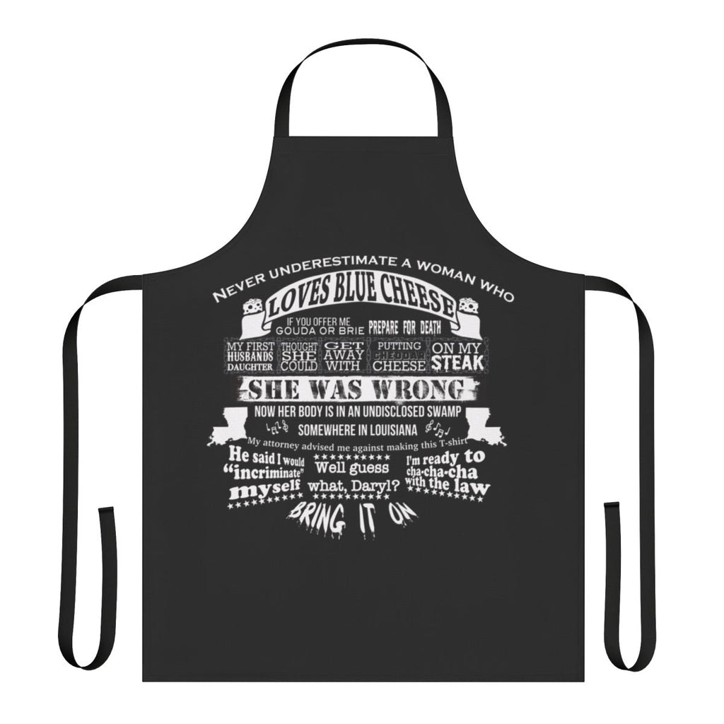 Blue Cheese Lover Apron for Cheese Enthusiasts