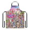 Apron featuring a unique character portrait of Britney Spears by Toronto artist Donny Meloche
