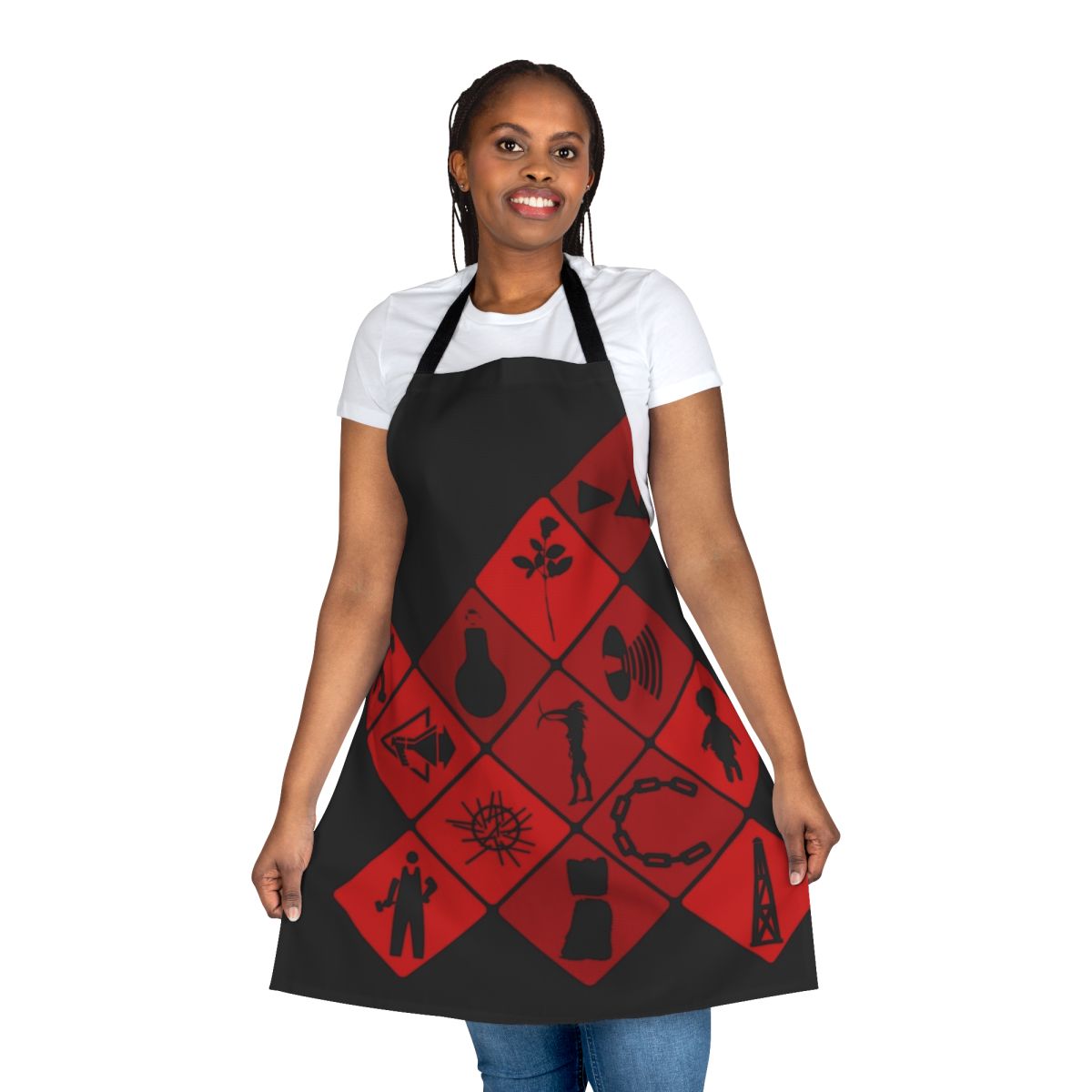 DM Kerfusion Cover Tribute Apron - Music Fans Gift