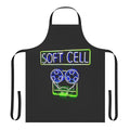 Soft Cell inspired electro music themed apron with original legends design