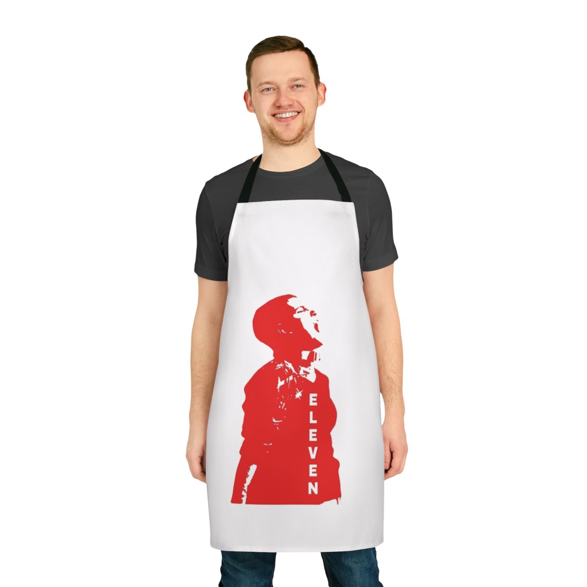 Eleven Stranger Things Inspired Apron with Custom Design