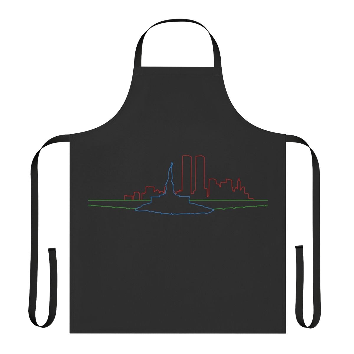 Alternative apron featuring imagery from the cult classic film Escape From New York